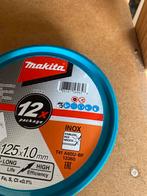 Makita Inox doorslijpschijf 125x1.0mm - 12 stuks, Ophalen of Verzenden, Nieuw