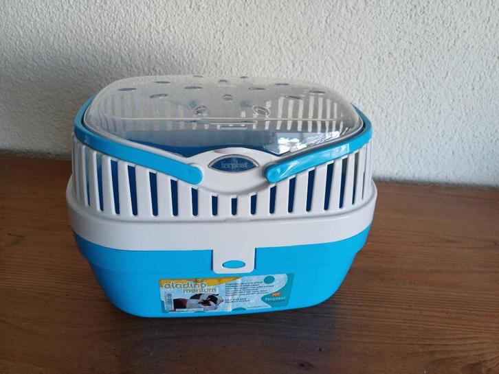 Ferplast Knaagdieren transportbox (zgan), Dieren en Toebehoren, Knaagdieren en Konijnen | Hokken en Kooien, Zo goed als nieuw