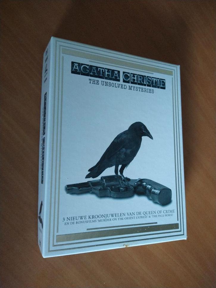 5-DVD Agatha Christie - The unsolved mysteries, Cd's en Dvd's, Dvd's | Thrillers en Misdaad, Zo goed als nieuw, Vanaf 16 jaar