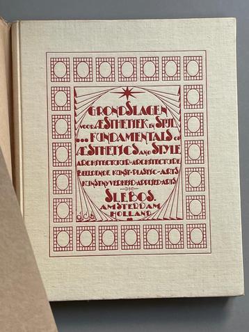 Grondslagen voor aesthetiek en stijl. Architectuur (1939) beschikbaar voor biedingen