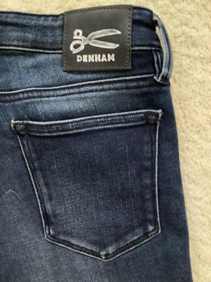 Mooie blauw spijkerbroek jeans van Denham, 25., Kleding | Dames, Spijkerbroeken en Jeans, Zo goed als nieuw, W27 (confectie 34) of kleiner