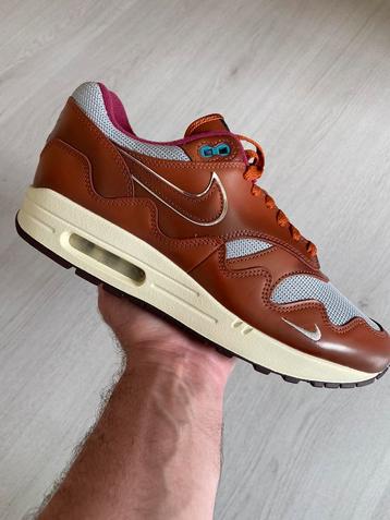 Nike air max 1 patta wave dark russet 43 beschikbaar voor biedingen