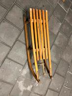 Houten Hadee Davos slee - Klassieker voor winterplezier!, Ophalen, Gebruikt, Hout