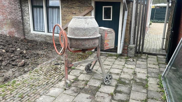 Betonmolen, Doe-het-zelf en Verbouw, Betonmolens, Gebruikt, Ophalen of Verzenden