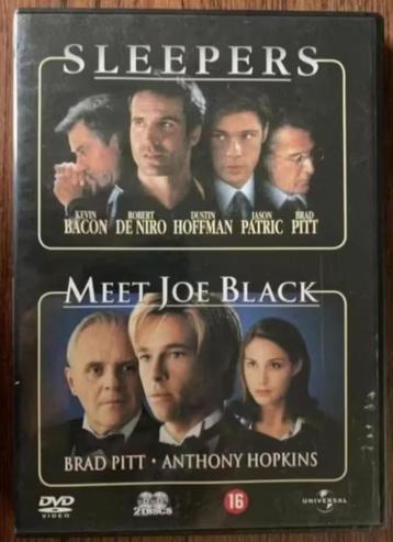 2-DVD Sleepers + Meet Joe Black; Brad Pitt, Anthony Hopkins beschikbaar voor biedingen