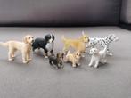 Schleich hondjes, Ophalen of Verzenden, Zo goed als nieuw