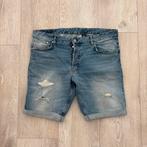Heren denim short maat 38, Kleding | Heren, Spijkerbroeken en Jeans, Ophalen of Verzenden, Zo goed als nieuw, Blauw, W36 - W38 (confectie 52/54)