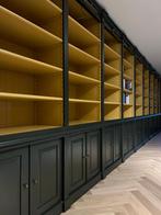 Bibliotheekkast Massief Hout Maatwerk Boekenkast Inndoors, Huis en Inrichting, Kasten | Boekenkasten, Nieuw, 25 tot 50 cm, 200 cm of meer
