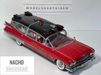 Cadillac Eldorado Ambulance 1959 | Precision Miniature|1:18, Ophalen of Verzenden, Zo goed als nieuw, Overige merken