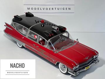 Cadillac Eldorado Ambulance 1959 | Precision Miniature|1:18 beschikbaar voor biedingen