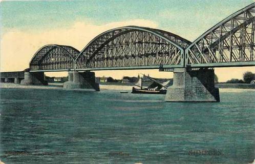 (301-305-025) Nijmegen Spoorbrug, Verzamelen, Ansichtkaarten | Nederland, Gelderland, Verzenden