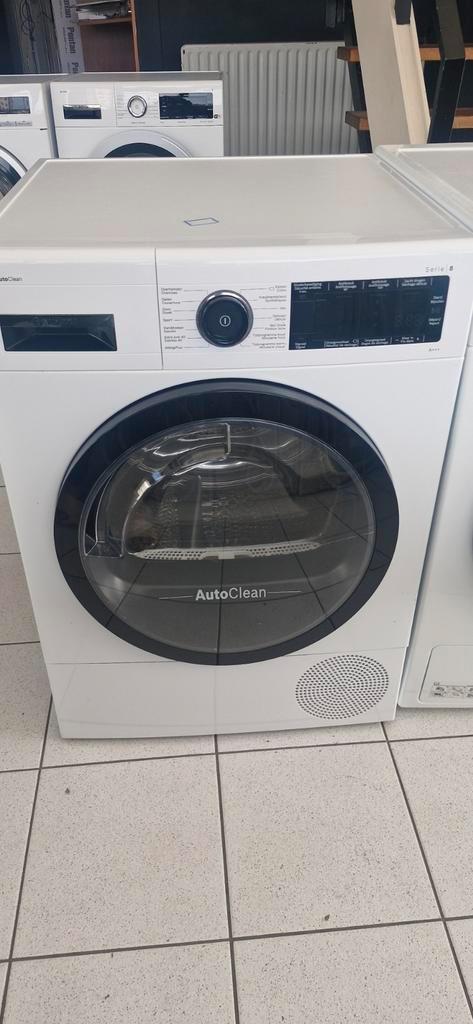 Bosch Serie 8 Warmtepompdroger - Zo goed als nieuw, Witgoed en Apparatuur, Wasdrogers, Zo goed als nieuw, Condens, Voorlader, 8 tot 10 kg