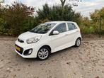 Kia Picanto 1.2 Cvvt 5-DRS 2013 Wit Super Pack, Auto's, Kia, Voorwielaandrijving, Stof, Zwart, 4 cilinders