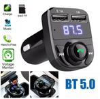 Car Charger FM Transmitter Bluetooth carkit, Auto diversen, Carkits, Ophalen of Verzenden, Nieuw