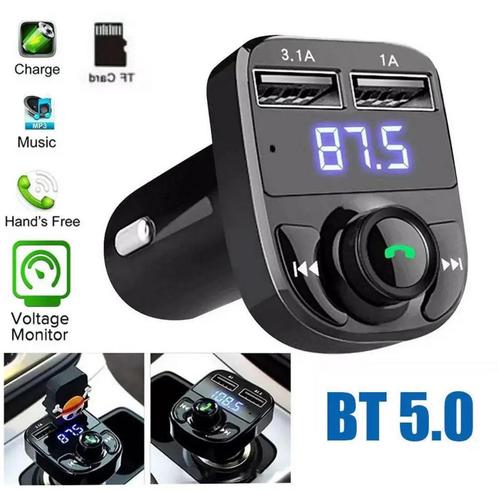 Car Charger FM Transmitter Bluetooth carkit, Auto diversen, Carkits, Nieuw, Ophalen of Verzenden