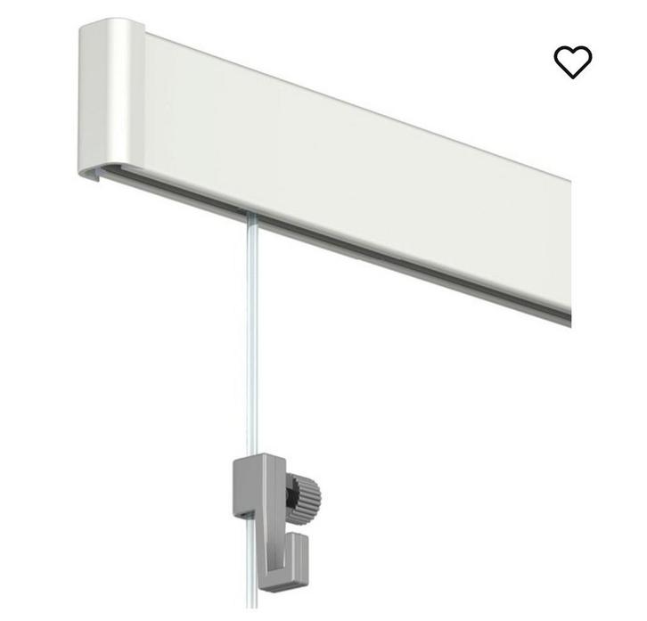 Click Rail Schilderij Ophangsysteem 200cm, Huis en Inrichting, Woonaccessoires | Lijsten, Nieuw, 75 cm of meer, Metaal of Aluminium
