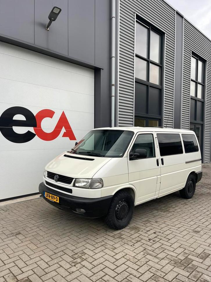 VW Transporter 4x4 Syncro benzine, 1e eigenaar, Caravans en Kamperen, Campers, Bedrijf, tot en met 4, Buscamper of Camperbus, Volkswagen