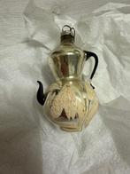 Antieke glas kerstbal theepot - Lauscha (Duitsland), Diversen, Kerst, Ophalen of Verzenden, Gebruikt