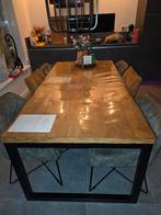 Mango houten eettafel 200x100, Huis en Inrichting, Tafels | Eettafels, Ophalen, 100 tot 150 cm, 200 cm of meer, Zo goed als nieuw