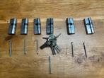 Dom xbl Lips SKG2 **  4 sets Cylinders slotsystem, Doe-het-zelf en Verbouw, Hang- en Sluitwerk, Ophalen of Verzenden, Zo goed als nieuw