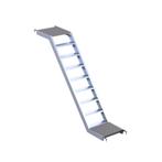 GEZOCHT  Steigertrappen  voor trappentoren CUSTERS, Doe-het-zelf en Verbouw, Steigers, Ophalen, Gebruikt, Gevelsteiger, Minder dan 2 meter