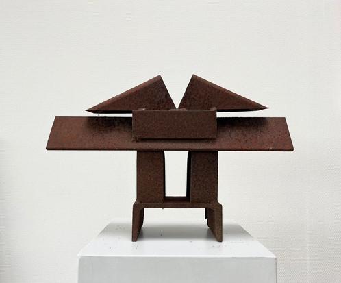 Theo Niermeijer, fraai gestileerd roestbeeld, Antiek en Kunst, Kunst | Beelden en Houtsnijwerken, Ophalen