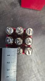 Slagcijfers 0-9, 9mm - Complete Set (voor VW kever), Ophalen of Verzenden, Nieuw