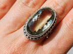 Vanoli 925 zilveren ring met groene amethyst maat 18,25, Daiva1973@hotmail.com, 18 tot 19, Vanoli, Overige kleuren