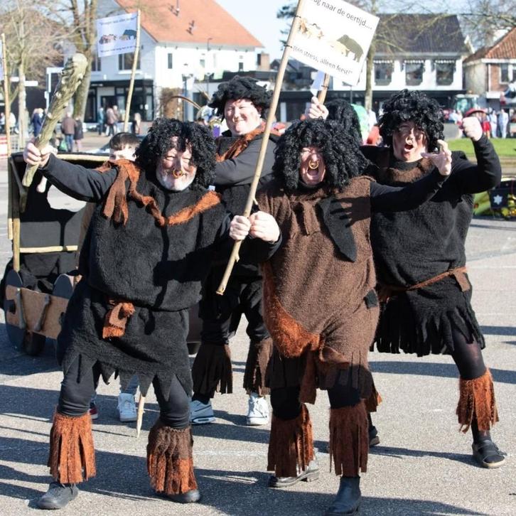 Leuke Holbewoners pakken, Kleding | Heren, Carnavalskleding en Feestkleding, Gedragen, Kleding, Carnaval, Overige maten, Ophalen of Verzenden