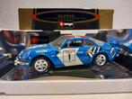 Renault Alpine 1600 S Tour de Corse Bburago 1:18 KRD, Hobby en Vrije tijd, Modelauto's | 1:18, Ophalen of Verzenden, Zo goed als nieuw