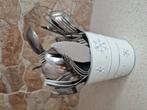 Bestek 'Soraya' Stainless Steel, 67 stuks, Huis en Inrichting, Keuken | Bestek, Ophalen, Gebruikt, Rvs of Chroom