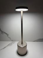 Aurora Silver Touch - Modern LED Table lamp silver, Ophalen of Verzenden, Zo goed als nieuw, Minder dan 50 cm