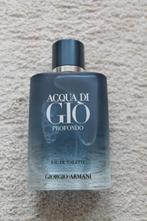 Armani Acqua di Gio Profondo 100ML, Sieraden, Tassen en Uiterlijk, Uiterlijk | Parfum, Verzenden, Nieuw