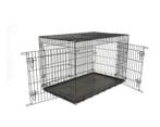 Bench XL Adori Premium 2-deurs zwart 123x77x83 cm, Ophalen, Zo goed als nieuw