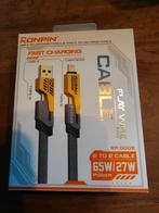 Partij nieuwe oplaadkabels USB-A/USBC naar USB-C/8-pin, Nieuw, Ophalen of Verzenden, A, Overige merken