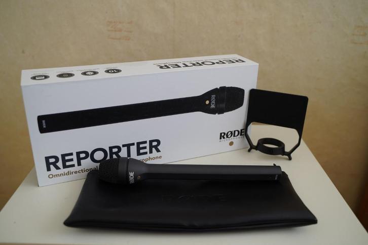 RODE Reporter microfoon, Audio, Tv en Foto, Fotografie | Professionele apparatuur, Zo goed als nieuw, Ophalen of Verzenden