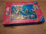 Ravensburger puzzel 6+ 100 xxl, onderwaterwereld, Ophalen of Verzenden, Meer dan 50 stukjes, Zo goed als nieuw, 6 jaar of ouder