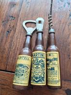 Vintage Flessenopeners - Martell, Martini, White Horse, Verzamelen, Ophalen of Verzenden