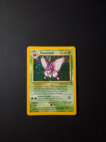 Venomoth 13/64 Pokemon Jungle holo beschikbaar voor biedingen