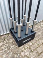 Zwarte halterstangen 220cm 20kg Maximale belasting: 675 kg, Benen, -, -, Halterstangen