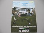 CAM 019 Sherpa (Freight Rover) Auto-Sleepers, folder, Ophalen of Verzenden, Zo goed als nieuw, Folder