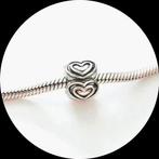 Pandora Clip Harten 790959 / retired, Pandora, Ophalen of Verzenden, Zo goed als nieuw, 1 bedel