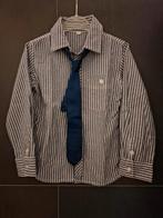 Overhemd met stropdas - maat 110-116 - Kerst - ZGAN!, Ophalen of Verzenden, Zo goed als nieuw, Jongen, Overhemd of Blouse