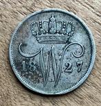 10 cent 1827 Utrecht Willem I, Postzegels en Munten, Munten | Nederland, Ophalen, Zilver, 10 cent, Koning Willem I