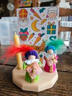 Pietje#jaarring#steker#sinterklaas#wolvilt, Hobby en Vrije tijd, Vilt, Ophalen of Verzenden, Nieuw, Figuurtje(s), Wolvilt
