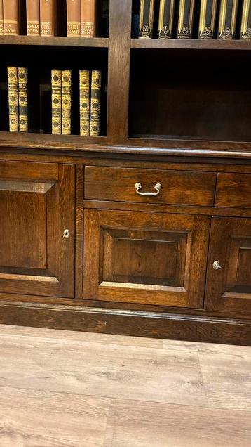 Boekenkast met Ladder eikenhout - afbeelding 15