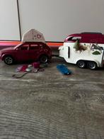 Schleich Horse Club Avontuur met Auto & Trailer, Kinderen en Baby's, Speelgoed | Overig, Ophalen, Gebruikt, Jongen of Meisje