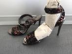 B758 Dolce & Gabbana: open schoenen pumps hak Maat 38, Bruin, Ophalen of Verzenden, Zo goed als nieuw, Dolce and Gabbana