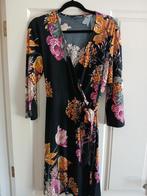 Overslagjurk, Kleding | Dames, Jurken, Zwart, Maat 42/44 (L), Ophalen of Verzenden, Zo goed als nieuw