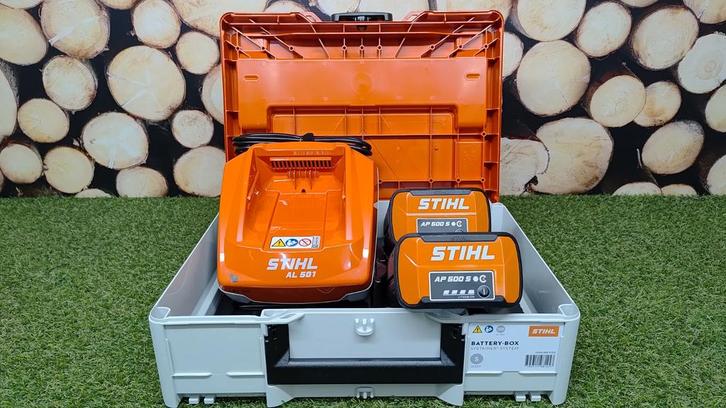 NIEUWE Stihl Extreme Powerbox - 2X Stihl AP 500 S & AL 501, Tuin en Terras, Hand-tuingereedschap, Nieuw, Overige soorten, Ophalen of Verzenden